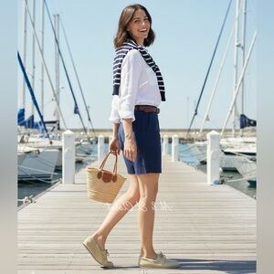 Sperry Slimboat Leather Boat Shoes Light Yellow Women’s US Size 11 New With Box